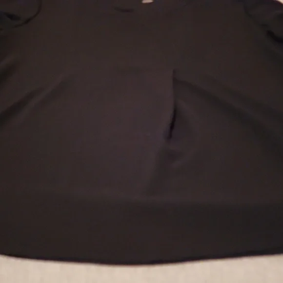 Investments Elegant Sheer Black  Women's Top Size 1X - Picture 6 of 7